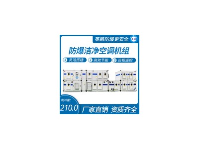 英鹏防爆洁净空调机组75匹