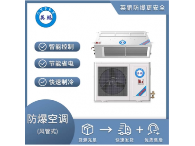 河北风管冷暖两用强劲风力防爆空调
