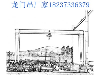 安装设计龙门吊轨道梁方案时要注意事项