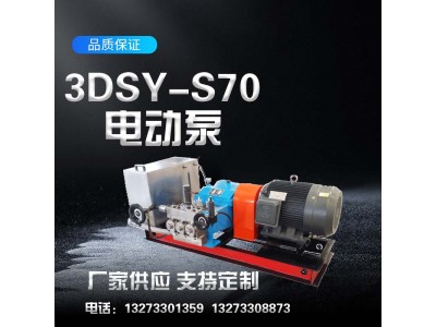 河北厂家3dsy系列电动打压泵  压力自控电动试压泵