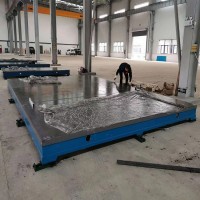 国晟机械现货供应大型铸铁装配平台精密测量平板可来图定制