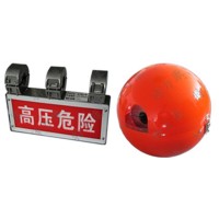 输配电高压导线防外破报警装置，架空线路警示球