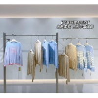 广州折扣女装品牌艾菲玛澳毛毛衣 专柜撤柜服装尾货直播实体供应链