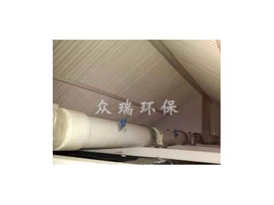 广西水平除雾器定做/众瑞环保公司定制屋脊除雾器反冲洗