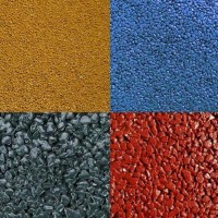泸州市彩色透水混凝土材料  彩色透水地坪