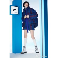 摩多伽格2022冬新款原厂设计师品牌羽绒服 四季青品牌女装货源