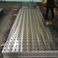 国晟机械按需加工多孔定位三维柔性焊接平台结构稳定
