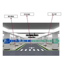南京地下车库停车场标线-人行道标线宽度设置