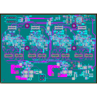 8层一体化终端机电路板设计_海思_瑞芯微