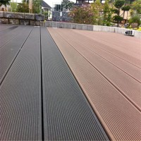 露天平台木塑地板供应 塑木桥面铺装地板