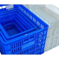重庆赛普厂家供应各类塑料周转筐百货筐物流运输筐420-140冰糕箱厂家直发