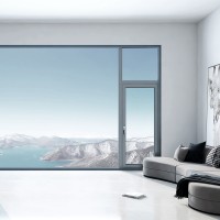 广东佛山3i玻璃的高性能门窗厂家意博门窗维也纳127封阳台平开窗阳光房定制