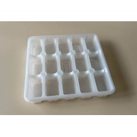 饺子吸塑盒  食品包装吸塑 冷冻食品托盘上海广舟