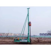 青海长螺旋钻机~河北鼎峰工程公司制造18米长螺旋钻机