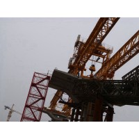 浙江杭州节段拼架桥机安装前材料设备准备工作