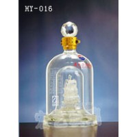 安徽手工工艺酒瓶加工企业_宏艺玻璃制品厂家订制酒瓶