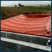 红泥储气袋 软体液化袋 养殖用红泥沼气袋