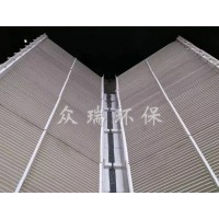 上海水平除雾器-众瑞环保设备公司订制屋脊式除雾器