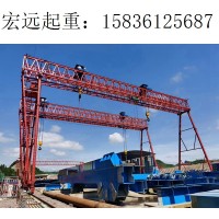 广西柳州龙门吊租赁  集装箱起重机的区别
