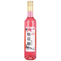 桃花酿500ml 低度果酒微醺OEM代加工贴牌定制